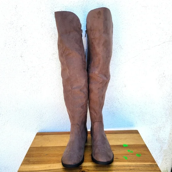 STYLE & CO. WOMENS HAYLEY  KNEE HIGH BOOTS SIZE 6 - Picture 6 of 16
